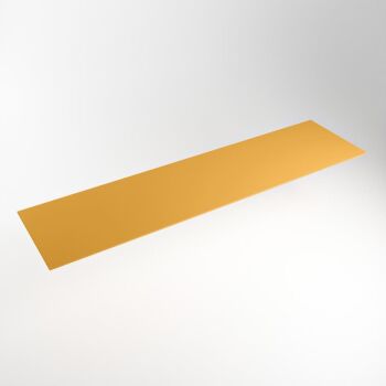 einbauplatte gelb solid surface 201 x 51 x 0,9 cm
