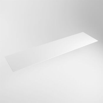 einbauplatte weiß solid surface 201 x 51 x 0,9 cm