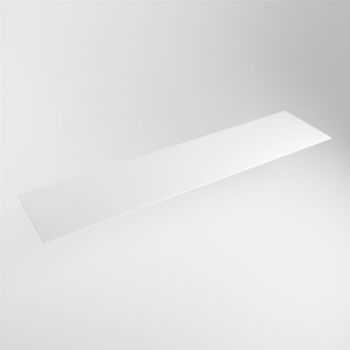 einbauplatte wei&szlig; solid surface 201 x 46 x 0,9 cm