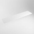 einbauplatte weiß solid surface 201 x 46 x 0,9 cm