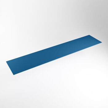 einbauplatte blau solid surface 200 x 41 x 0,9 cm