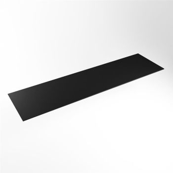 einbauplatte schwarz solid surface 191 x 51 x 0,9 cm