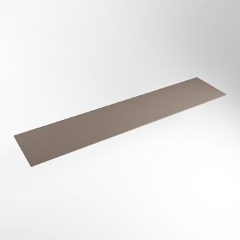 einbauplatte taupe solid surface 191 x 41 x 0,9 cm
