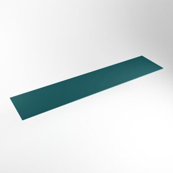 einbauplatte ozeanblau solid surface 190 x 41 x 0,9 cm