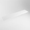 einbauplatte weiß solid surface 190 x 41 x 0,9 cm