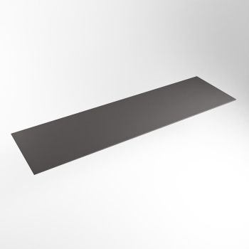 einbauplatte dunkelgrau solid surface 181 x 51 x 0,9 cm
