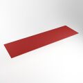 einbauplatte rot solid surface 181 x 51 x 0,9 cm