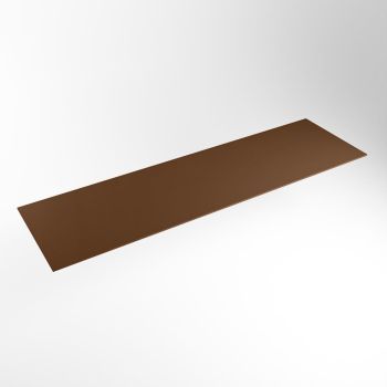 einbauplatte rost solid surface 181 x 51 x 0,9 cm