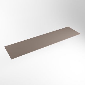 einbauplatte taupe solid surface 181 x 46 x 0,9 cm