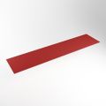 einbauplatte rot solid surface 181 x 41 x 0,9 cm