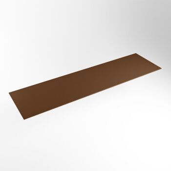 einbauplatte rost solid surface 171 x 46 x 0,9 cm