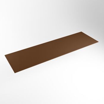 einbauplatte rost solid surface 170 x 51 x 0,9 cm