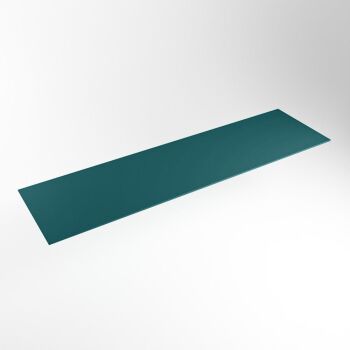 einbauplatte ozeanblau solid surface 170 x 46 x 0,9 cm