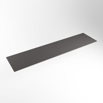 einbauplatte dunkelgrau solid surface 170 x 41 x 0,9 cm