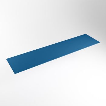 einbauplatte blau solid surface 170 x 41 x 0,9 cm