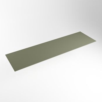 einbauplatte army gr&uuml;n solid surface 161 x 46 x 0,9 cm