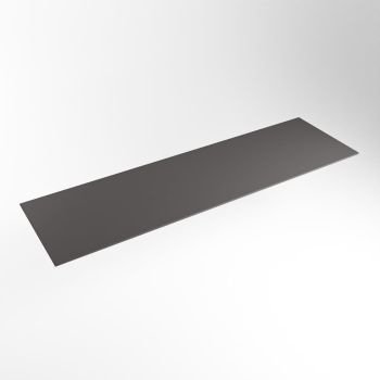 einbauplatte dunkelgrau solid surface 161 x 46 x 0,9 cm
