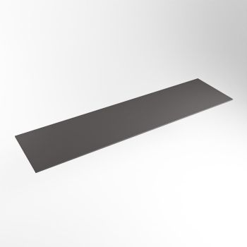 einbauplatte dunkelgrau solid surface 161 x 41 x 0,9 cm