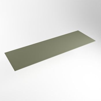einbauplatte army gr&uuml;n solid surface 160 x 51 x 0,9 cm