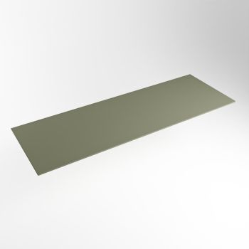 einbauplatte army grün solid surface 151 x 51 x 0,9 cm