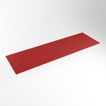 einbauplatte rot solid surface 151 x 46 x 0,9 cm