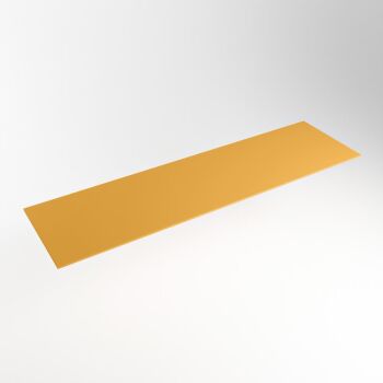 einbauplatte gelb solid surface 150 x 41 x 0,9 cm
