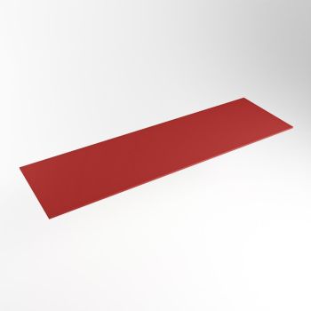 einbauplatte rot solid surface 141 x 41 x 0,9 cm