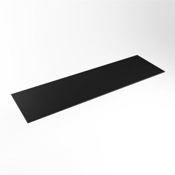 einbauplatte schwarz solid surface 141 x 41 x 0,9 cm