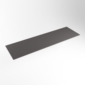 einbauplatte dunkelgrau solid surface 140 x 41 x 0,9 cm