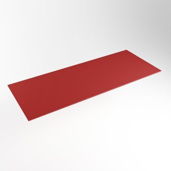 einbauplatte rot solid surface 131 x 51 x 0,9 cm