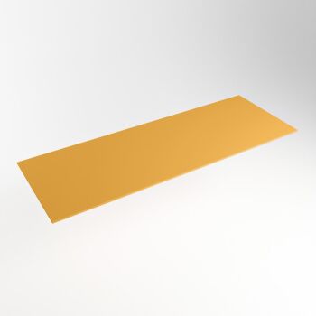 einbauplatte gelb solid surface 131 x 46 x 0,9 cm