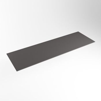 einbauplatte dunkelgrau solid surface 131 x 41 x 0,9 cm
