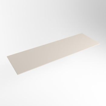 einbauplatte leinen solid surface 131 x 41 x 0,9 cm