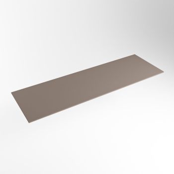 einbauplatte taupe solid surface 131 x 41 x 0,9 cm