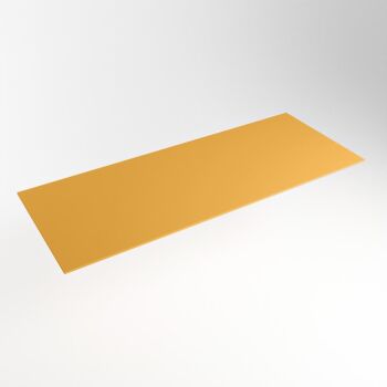 einbauplatte gelb solid surface 130 x 51 x 0,9 cm