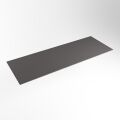 einbauplatte dunkelgrau solid surface 130 x 46 x 0,9 cm