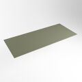 einbauplatte army grün solid surface 121 x 51 x 0,9 cm