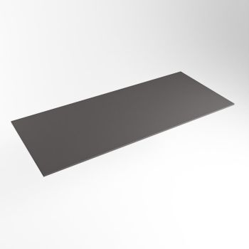 einbauplatte dunkelgrau solid surface 121 x 51 x 0,9 cm