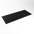 einbauplatte schwarz solid surface 121 x 51 x 0,9 cm