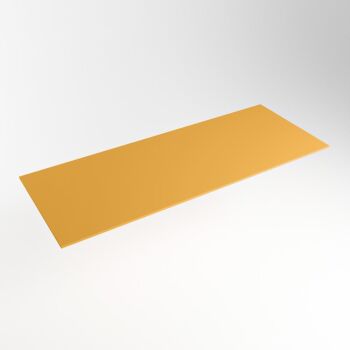 einbauplatte gelb solid surface 121 x 46 x 0,9 cm