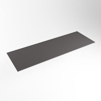 einbauplatte dunkelgrau solid surface 121 x 41 x 0,9 cm