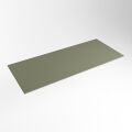 einbauplatte army grün solid surface 111 x 46 x 0,9 cm