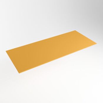 einbauplatte gelb solid surface 111 x 46 x 0,9 cm