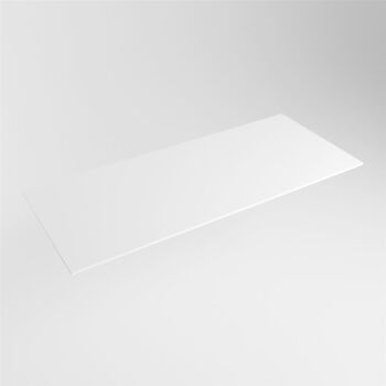 einbauplatte wei&szlig; solid surface 111 x 46 x 0,9 cm