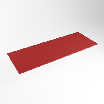 einbauplatte rot solid surface 111 x 41 x 0,9 cm