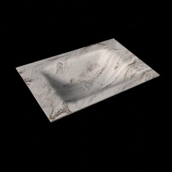 corian waschtisch 85 cm cloud waschbecken mittig glace