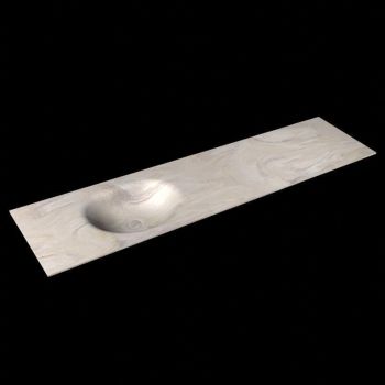 corian waschtisch 192 cm moon waschbecken links ostra