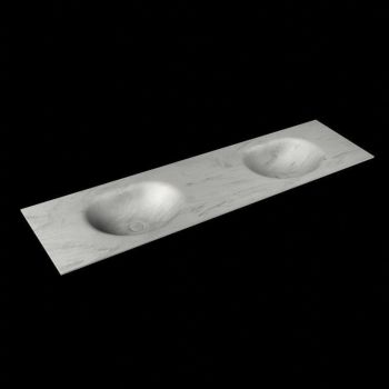 corian waschtisch 184 cm moon waschtisch doppelt opalo