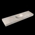 corian waschtisch 181 cm freihängend moon waschbecken mittig ostra