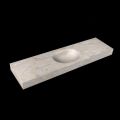 corian waschtisch 172 cm freihängend moon waschbecken mittig ostra